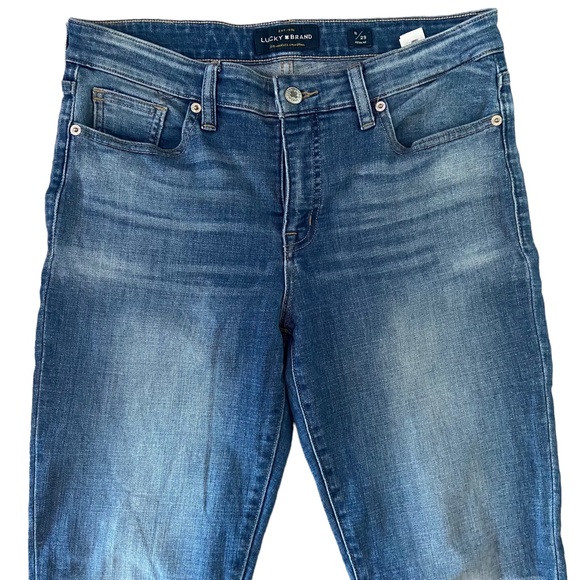 Lucky Brand Mid Rise Ava Skinny Jeans Size 8/29 Regular - Picture 3 of 7
